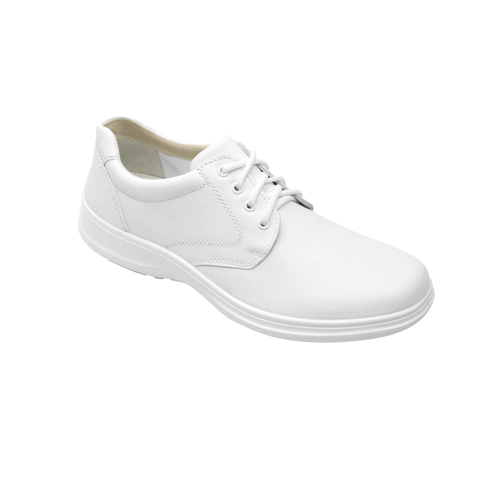 zapato de servicio flexi para hombre 63201 blanco