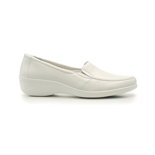 mocasin de servicio flexi para mujer 18112 blanco