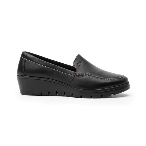 mocasin flexi para mujer 104806 negro