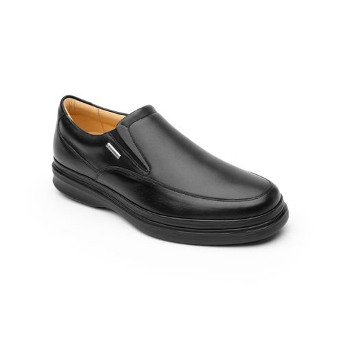 mocasin clasico quirelli con piel de borrego para hombre700803 negro