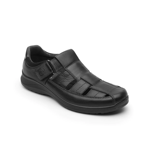 sandalia flexi para hombre 50807 negro