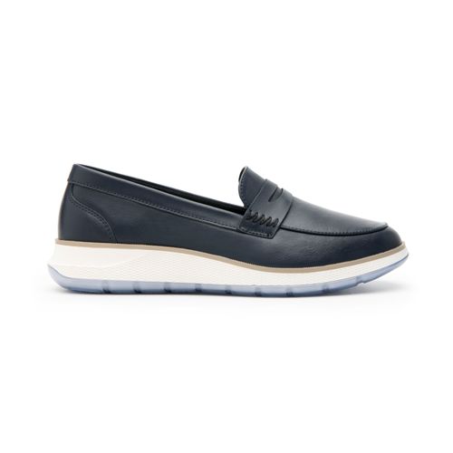 mocasin flexi para mujer 119303 azul