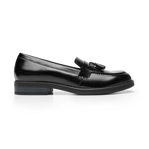 mocasin flexi para mujer 126908 black