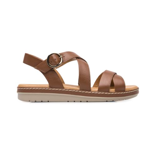 sandalia flexi para mujer 100227 tan