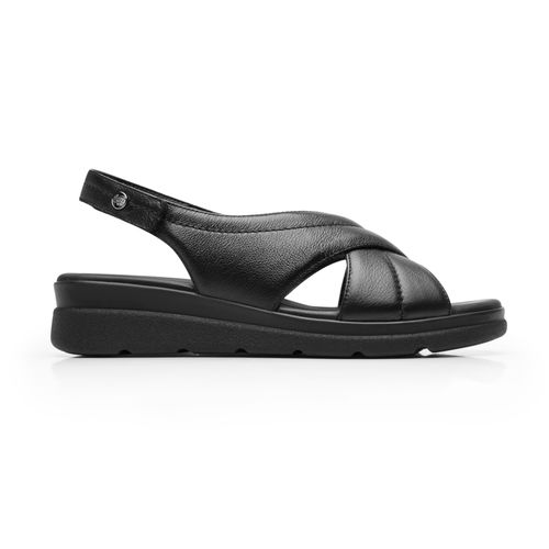 sandalia flexi para mujer 124212 negro