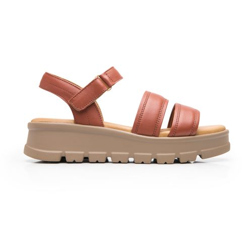 sandalia flexi para mujer 128514 terracota