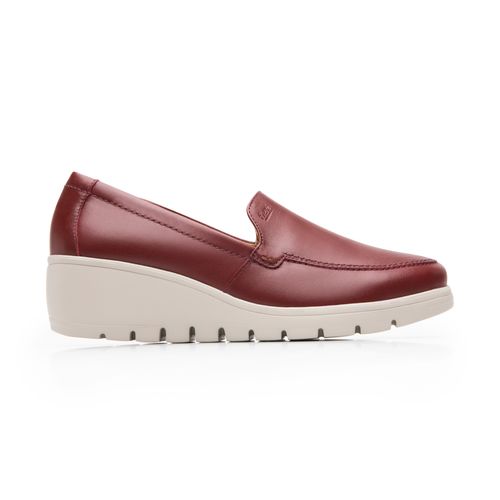 mocasin flexi para mujer 104806 cherry