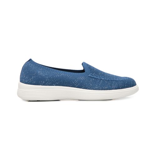 sneaker slip on flexi para mujer 104919 denim