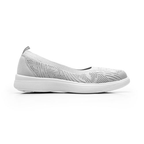 sneaker slip on flexi para mujer 104927 gris