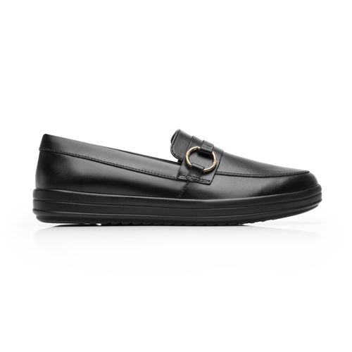 mocasin flexi para mujer 109408 negro