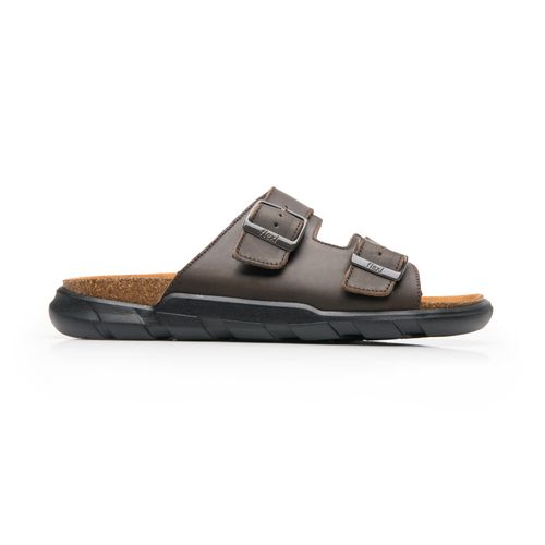 sandalia flexi para hombre 419201 chocolate