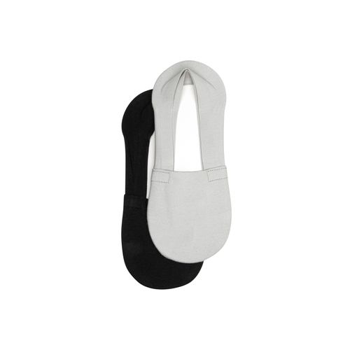 calcetin invis dama 2 pack gris/ngo 1430000297
