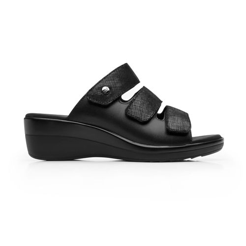 sandalia flexi para mujer 116022 negro
