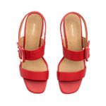 304001 QUIRELLI SUZET SANDALIA ROJO DAMA-1