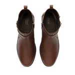 130008 FLEXI RAISSA CASUAL DARK TAN DAMA-1
