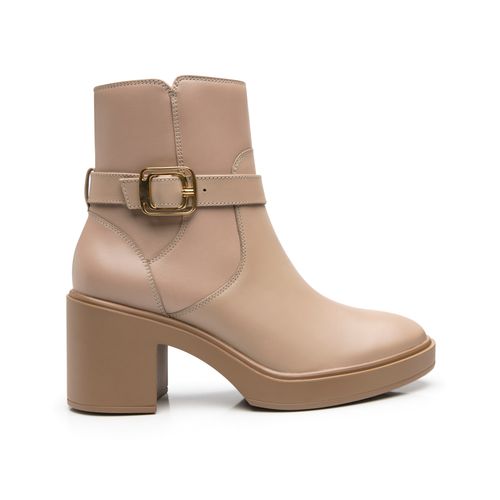 botin con tacon flexi para mujer 130308 neutro