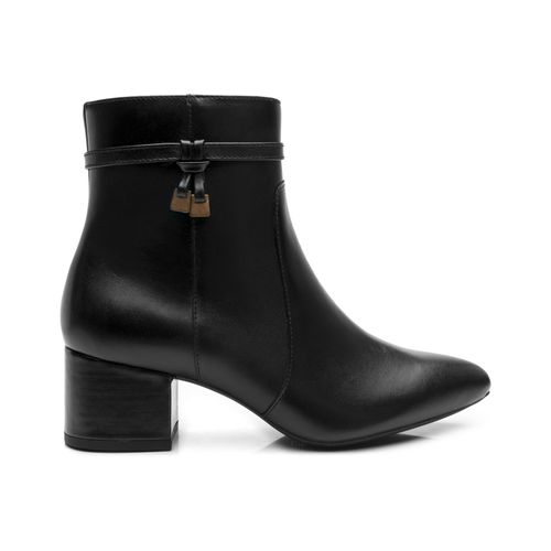 botin con tacon flexi para mujer 137504 negro