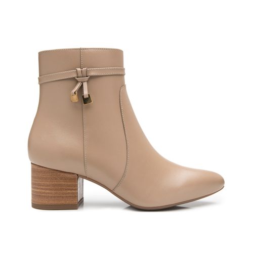 botin con tacon flexi para mujer 137504 neutro