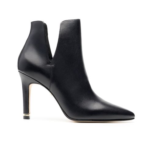 botin con tacon quirelli para mujer 302407 negro