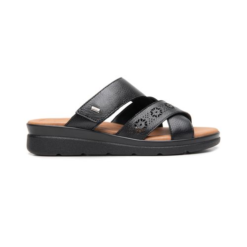 sandalia flexi para mujer 124214 negro