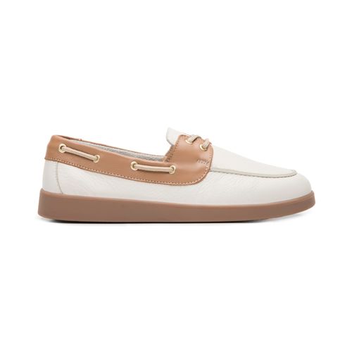 mocasin flexi para mujer 140602 hueso