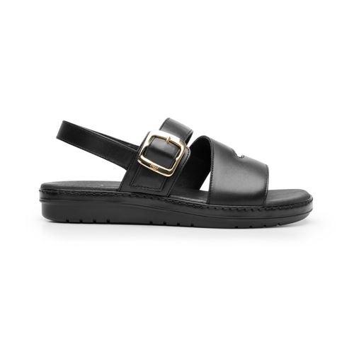 sandalia flexi para mujer 100237 negro