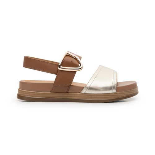 sandalia flexi para mujer 140102 oro
