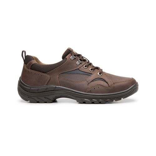 sneaker flexi country para hombre 66525 chocolate