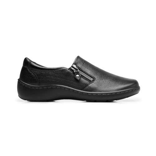 mocasin flexi para mujer 138109 negro