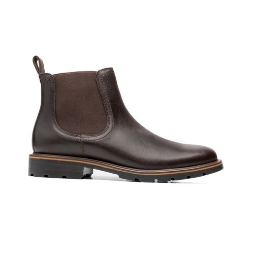 botin quirelli para hombre 88619 chocolate