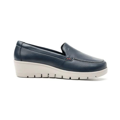 mocasin flexi para mujer 104806 azul