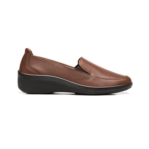 mocasín flexi para mujer 142302 café