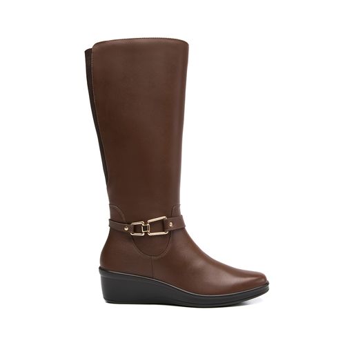 bota flexi para mujer 136712 dark tan
