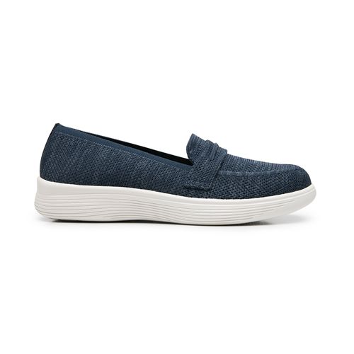 mocasín casual sport flexi para mujer 104936 marino