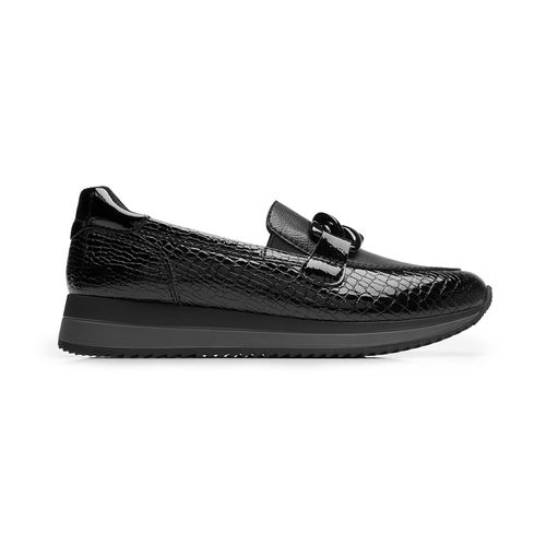 mocasín flexi para mujer 143701 negro